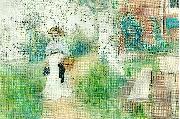 Carl Larsson martina  i tradgarden china oil painting artist